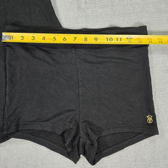 Victoria's Secret Women Medium Black Knit Tank and Shorts Lounge Wear PJ Set EUC - Picture 5 of 10